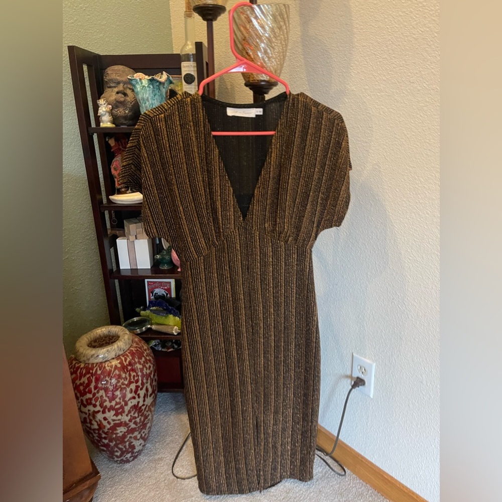 All in favor mid length cooper sparkle cocktail dress. New without tags